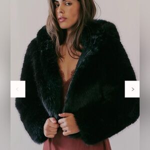 Free people fur coat